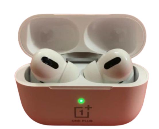 OnePlus AirPods Pro wireless earbuds with active noise cancellation, immersive sound quality, ergonomic design, and a compact charging case, offering seamless Bluetooth connectivity and long battery life.